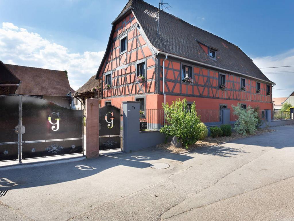 Les Granges De Jadis D'Alsace Lägenhet Holtzwihr Exteriör bild