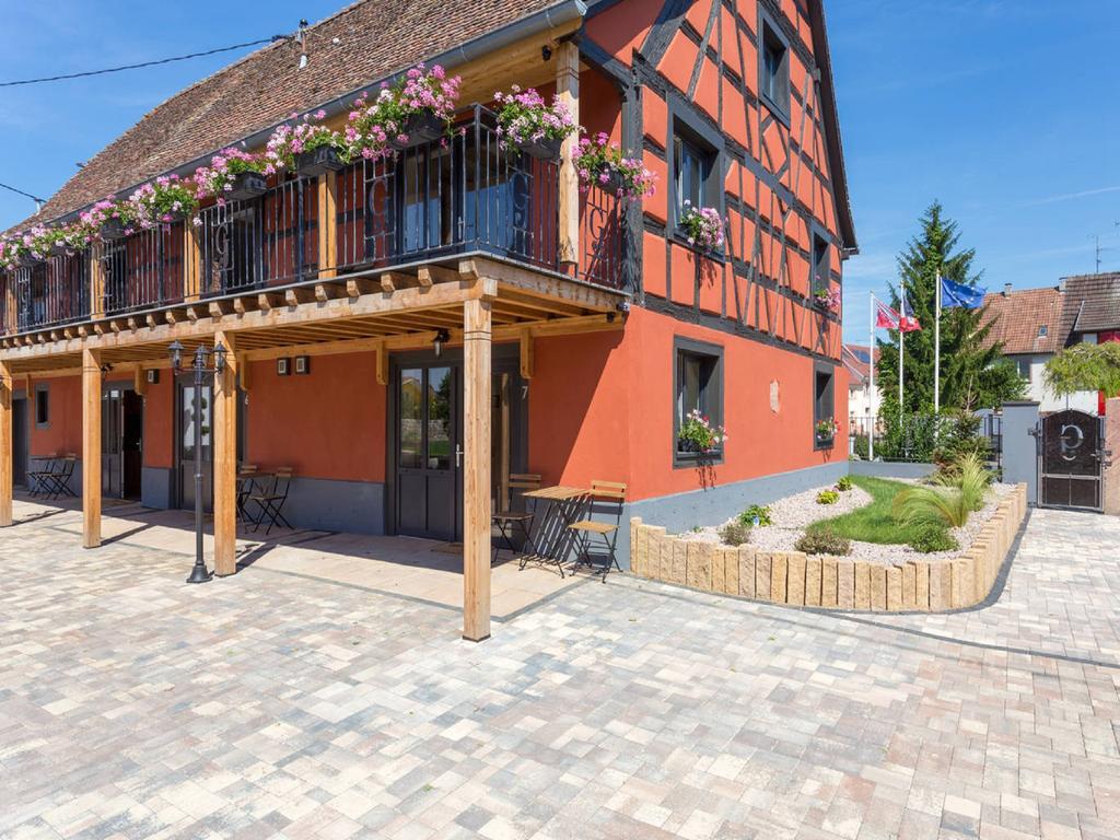 Les Granges De Jadis D'Alsace Lägenhet Holtzwihr Exteriör bild